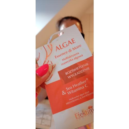 Efektima Algae Essence di Mare, Rozświetlenie i Wygładzenie, Multiaktywna maseczka algowa - opinie | zdjęcie do recenzji od dziewczynazrosssmanna - 2