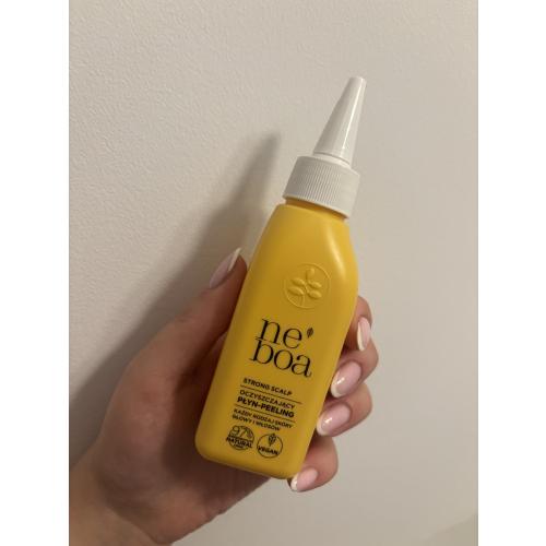 Neboa Strong Scalp, Płyn-peeling do skóry głowy oczyszczający 2w1 - opinie | zdjęcie do recenzji od lenaa_magda