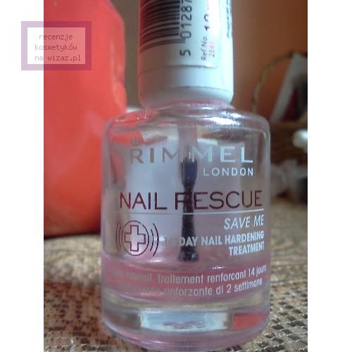 Rimmel Nail Rescue, 2 Week Treatment (Odżywka do paznokci) - opinie | zdjęcie do recenzji od Czarna Orchidea