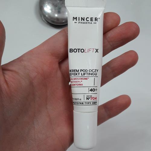 Mincer Pharma BotoLiftX 40+, Krem pod oczy i okolice ust Efekt liftingu Nr 704 - opinie | zdjęcie do recenzji od Pamolina