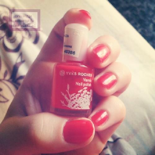 Yves Rocher Nail Polish [Vernis] (Lakier do paznokci) - opinie | zdjęcie do recenzji od Odylena