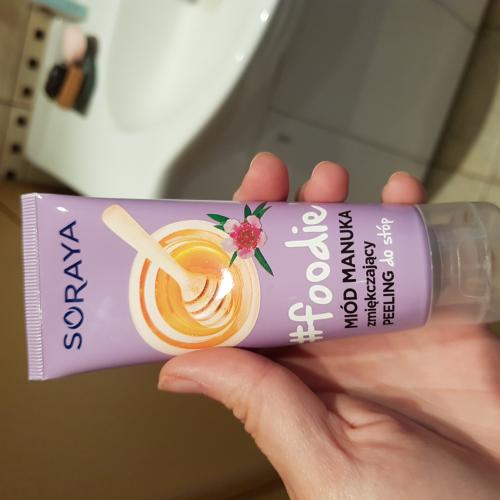 Soraya # Foodie, Zmiękczający peeling do stóp ` Miód Manuka` - opinie | zdjęcie do recenzji od Magda_899