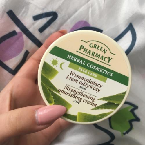 Green Pharmacy Wzmacniający krem odżywczy `Aloes` - opinie | zdjęcie do recenzji od Lena1712