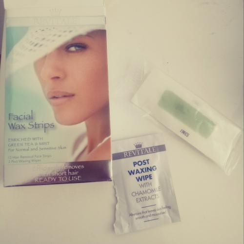 Revitale Facial Wax Strips Enriched with Green Tea & Mint (Plastry do depilacji twarzy) - opinie | zdjęcie do recenzji od redcarpet93