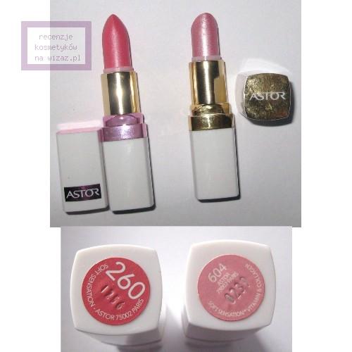 Astor Soft Sensation Vitamin & Collagen Lipstick (Pomadka nawilżająco - pielęgnująca) - opinie | zdjęcie do recenzji od brendaooo