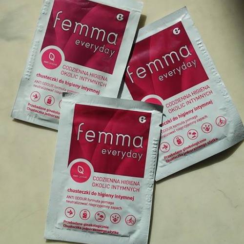 femma Everyday, Chusteczki do higieny intymnej - opinie | zdjęcie do recenzji od MoniaPasi - 1