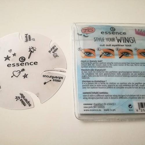 Essence Style Your Wing!, Cut Out Eyeliner Tool (Szablony do malowania kresek eyelinerem) - opinie | zdjęcie do recenzji od Mara78