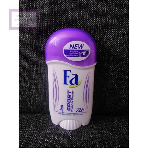 Fa Sport Invisible Power, Antyperspirant w sztyfcie - opinie | zdjęcie do recenzji od klaudia_1996