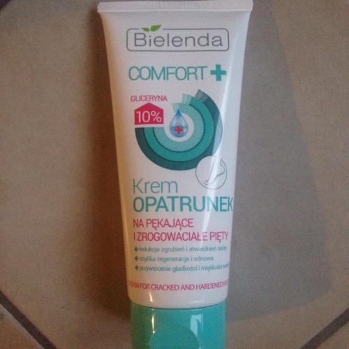 Bielenda Comfort+, Krem - opatrunek [krem - serum] na pękające i zrogowaciałe pięty - opinie | zdjęcie do recenzji od DariaJarkowska
