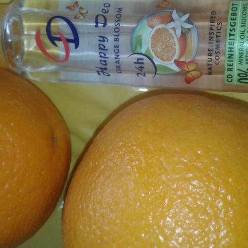 CD Happy Deo [Glücksgefuhl], Orangenbluten Deo - Zerstäuber (Dezodorant w atomizerze `Kwiat pomarańczy`) - opinie | zdjęcie do recenzji od KITKA_23 - 1