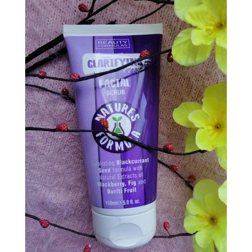 Beauty Formulas Natures Formula, Clarifying Facial Scrub (Oczyszczający peeling do twarzy z nasionami z czarnej porzeczki) - opinie | zdjęcie do recenzji od WikiLena