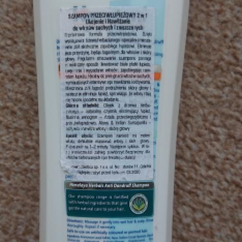 Himalaya Herbals Anti - Dandruff Schampoo (Szampon przeciwłupieżowy) - opinie | zdjęcie do recenzji od Adashi - 2