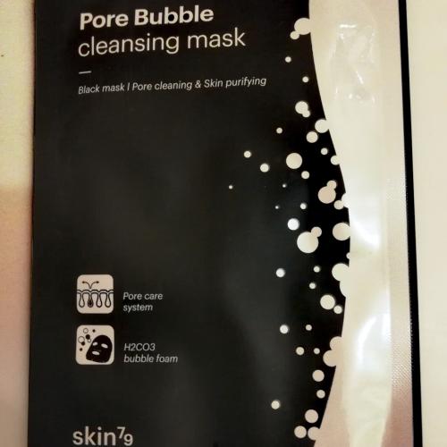 SKIN79 Pore Bubble, Cleansing Mask (Bąbelkująca maska w płachcie) - opinie | zdjęcie do recenzji od Hotaru90 - 2