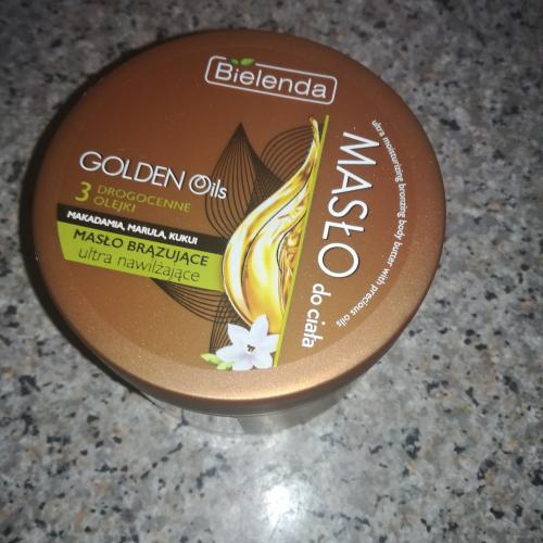 Bielenda Golden Oils, Brązujące masło do ciała `Ultra nawilżające` - opinie | zdjęcie do recenzji od Patrycja_2018 - 2