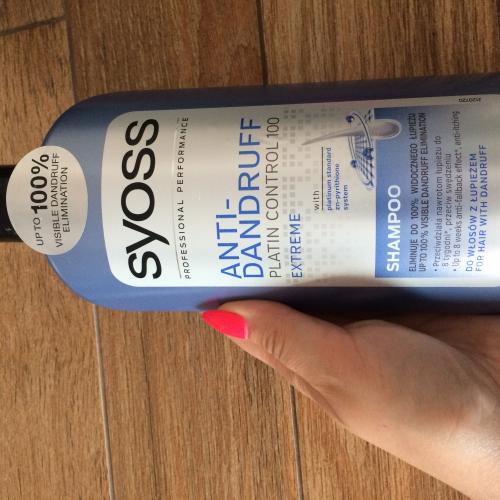 Syoss Anti-dandruff Platin Control 100 Extreme Shampoo (Szampon przeciwłupieżowy) - opinie | zdjęcie do recenzji od kama_m1