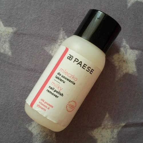 Paese Milky, Nail Polish Remover (Mleczko do usuwania lakieru) - opinie | zdjęcie do recenzji od MoniaPasi