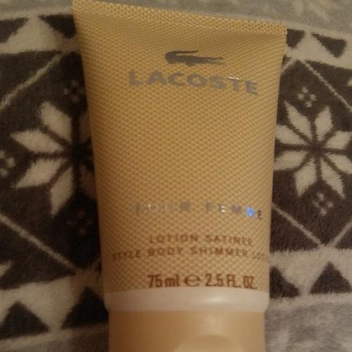 Lacoste Pour Femme, Body Cream (Perfumowany krem do ciała) - opinie | zdjęcie do recenzji od cryonyou2