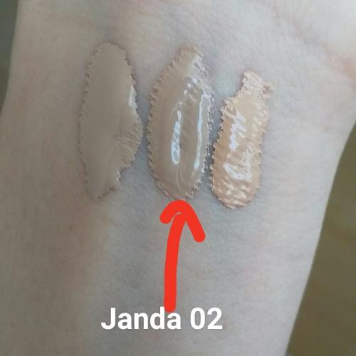 Janda Make Up, Kryjący  fluid fleksyjny - opinie | zdjęcie do recenzji od Justa12340 - 2