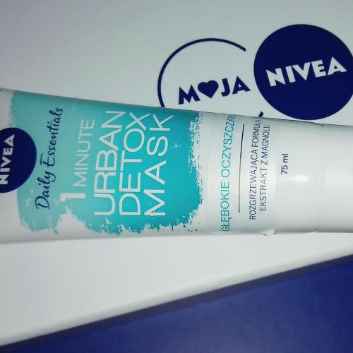 Nivea Daily Essentials, 1-Minute Urban Skin Detox Mask (1-minutowa maska głęboko oczyszczająca z ekstraktem z magnolii) - opinie | zdjęcie do recenzji od zjakos - 2