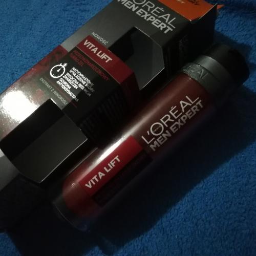 L'Oreal Paris Men Expert, Vita Lift, Przeciwzmarszczkowy turbo żel - opinie | zdjęcie do recenzji od MonikaC1991