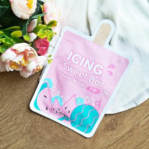 A'pieu Icing Sweet Bar, Sheet Mask `Watermelon` (Nawilżająca maseczka) - opinie | zdjęcie do recenzji od dastiinqa - 2