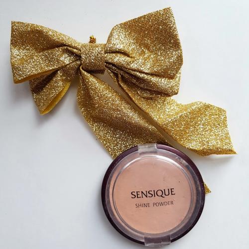 Sensique Shine Powder (Puder rozświetlający) - opinie | zdjęcie do recenzji od okiem_kosmetykoholiczki