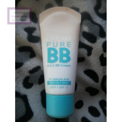 Maybelline New York Dream Pure BB Cream (Krem BB 8 w 1 do cery tłustej z niedoskonałościami) - opinie | zdjęcie do recenzji od NATALA5214 - 1