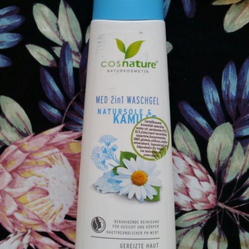 Cosnature Med, Natursole and Kamille, 2 in 1 Waschgel (Naturalny żel oczyszczający 2 w 1 do twarzy i ciała z solanką i rumiankiem) - opinie | zdjęcie do recenzji od weroncia85