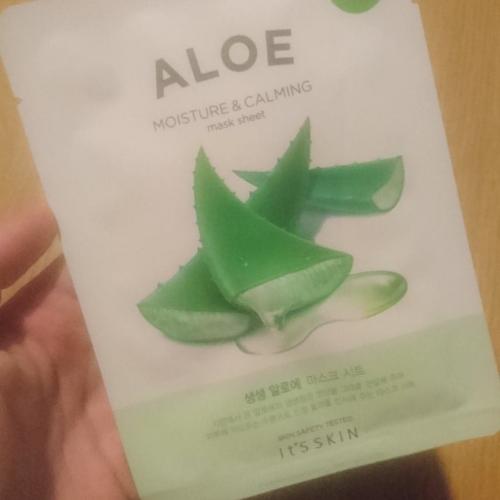 It's Skin Fresh Mask Sheet Aloe (Łagodząca maseczka do twarzy) - opinie | zdjęcie do recenzji od KarolinaSE96