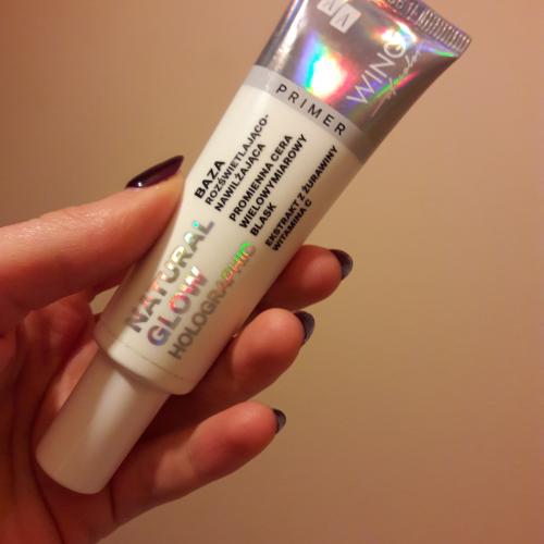 AA Wings of Color Natural Glow Holographic Primer (Baza holograficzna pod makijaż rozświetlająco-nawilżająca) - opinie | zdjęcie do recenzji od paulina_2233 - 1