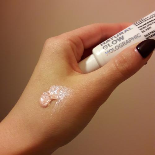 AA Wings of Color Natural Glow Holographic Primer (Baza holograficzna pod makijaż rozświetlająco-nawilżająca) - opinie | zdjęcie do recenzji od paulina_2233 - 2