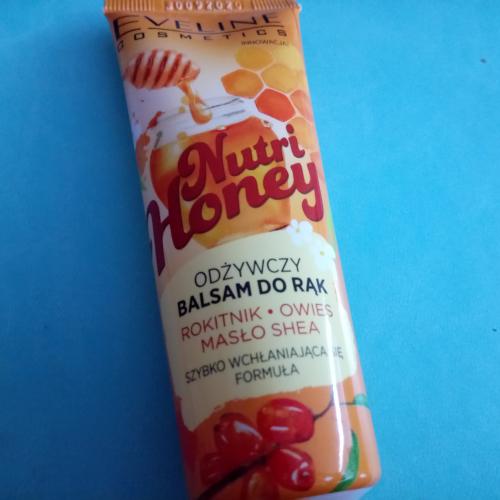 Eveline Cosmetics Nutri Honey, Odżywczy balsam do rąk `Rokitnik, owies, masło shea` - opinie | zdjęcie do recenzji od kasia1ooo888