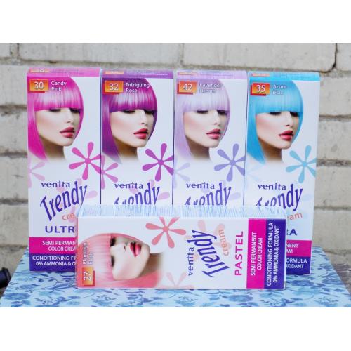 Venita Trendy Cream, Semi - Permanent Color Cream (Krem koloryzujący) - opinie | zdjęcie do recenzji od ksanaru - 1