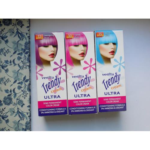 Venita Trendy Cream, Semi - Permanent Color Cream (Krem koloryzujący) - opinie | zdjęcie do recenzji od ksanaru - 2