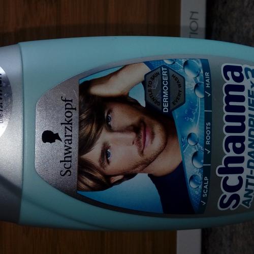 Schauma For Men, Anti-Dandruff x 3 Classic Shampoo (Klasyczny szampon przeciwłupieżowy) - opinie | zdjęcie do recenzji od majamonika