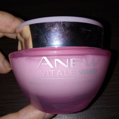 Avon Anew Vitale 25+,  Night Gel Cream (Żel - krem na noc) - opinie | zdjęcie do recenzji od natala1108