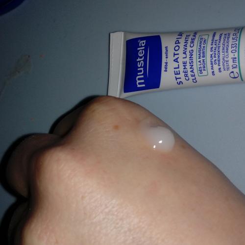 Mustela Stelatopia, Cleansing Cream (Krem do mycia ciała) - opinie | zdjęcie do recenzji od malutka20123