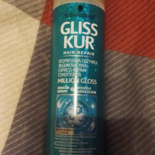 Schwarzkopf Gliss Million Gloss, Ekspresowa odżywka regeneracyjna do włosów zapewniająca świetlne refleksy - opinie | zdjęcie do recenzji od Paszkowska93