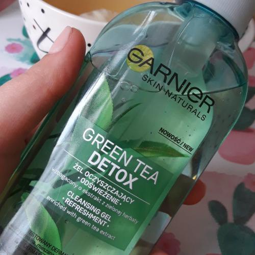 Garnier Skin Naturals [Skinactive],  Green Tea Detox,  Purifying Botanical Gel Wash with Green Tea (Oczyszczający żel do mycia twarzy) - opinie | zdjęcie do recenzji od kawowagosia39