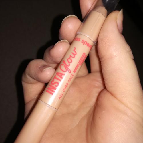 Miss Sporty Insta Glow, All Over Face Highlighter Pencil (Rozświetlacz do twarzy w kredce) - opinie | zdjęcie do recenzji od anka3151 - 1
