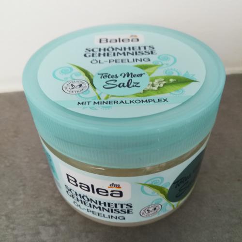 Balea Schönheitsgeheimnisse, Öl-Peeling Totes Meer Salz mit Mineral Komplex (Peeling z solą z Morza Martwego `Sekrety urody`) - opinie | zdjęcie do recenzji od Ann2207