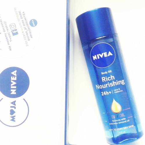 Nivea Rich Nourishing Body Oil, Dry Oil Formula with Precious Almond Oil (Odżywczy olejek do ciała) - opinie | zdjęcie do recenzji od jojoan - 2