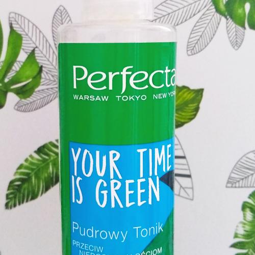 Perfecta Your Time is Green, Pudrowy tonik przeciw niedoskonałościom - opinie | zdjęcie do recenzji od Edzia2605