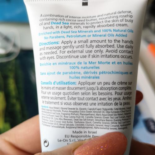 Alma K Hydrate, Protective Hand Cream (Ochronny krem do rąk) - opinie | zdjęcie do recenzji od AlmettePL