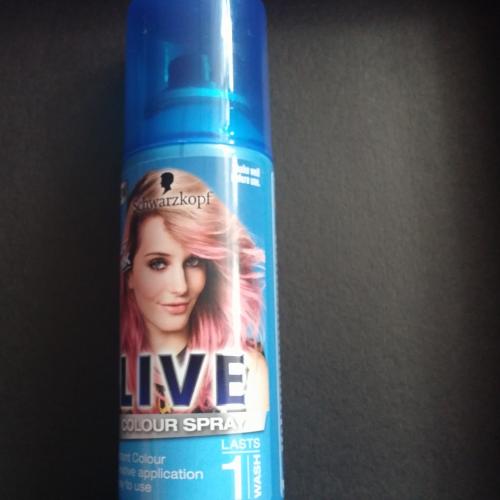 Schwarzkopf Live Colour Spray (Makijaż do włosów w sprayu (stara wersja)) - opinie | zdjęcie do recenzji od miedzia93