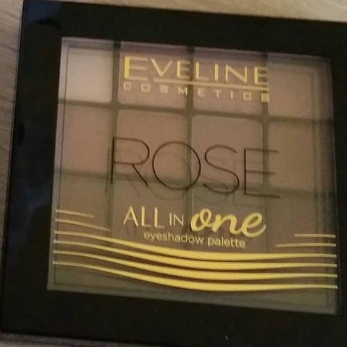 Eveline Cosmetics All in One Eyeshadow Palette 02 Rose (Paleta 12 cieni) - opinie | zdjęcie do recenzji od madzik0480