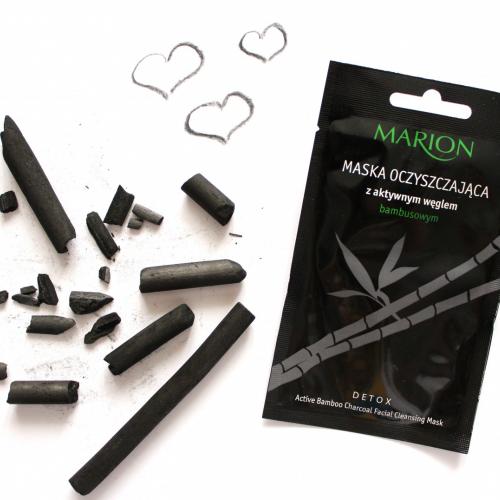 Marion Detox, Active Bamboo Charcoal Facial Cleansing Mask (Maska oczyszczająca z aktywnym węglem bambusowym) - opinie | zdjęcie do recenzji od vivix9