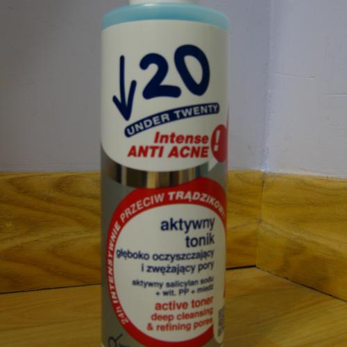 Under Twenty Anti! Acne Intense, Aktywny tonik głęboko oczyszczający - opinie | zdjęcie do recenzji od anja1207