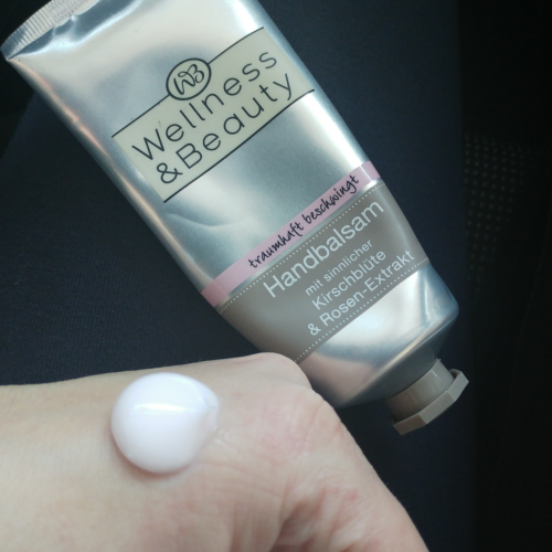 Wellness & Beauty Handbalsam mit Sinnlicher Kirschblüte & Rosen-Extrakt (Balsam do rąk `Wiśnia i róża') - opinie | zdjęcie do recenzji od Aneta_Ch - 1