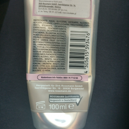 Wellness & Beauty Handbalsam mit Sinnlicher Kirschblüte & Rosen-Extrakt (Balsam do rąk `Wiśnia i róża') - opinie | zdjęcie do recenzji od Aneta_Ch - 2